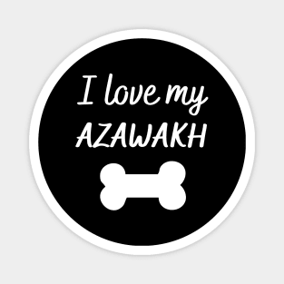 I love my Azawakh Magnet